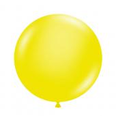 TUFTEX Crystal Yellow Balloon - 11 inch