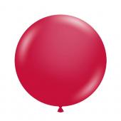 TUFTEX Metallic Starfire Red Balloon - 11 inch