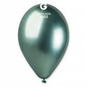 GEMAR Shiny Green Heart 12" Balloon - 25 Pieces