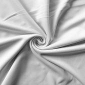 *IFR* Poly Stretch / Scuba Cloth Drape Panel w/ Sewn Rod Pocket (IFR) - White