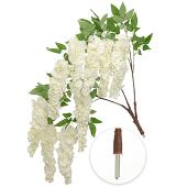 Single Wisteria Branch - White - Interchangeable Branches for Large Event Trees!