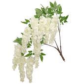 Single Wisteria Branch - White - Interchangeable Branches for Large Event Trees!