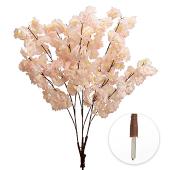 Single Hydrangea Bloom Branch - Interchangeable Branches for Large Event Trees! - Blush/Light Pink