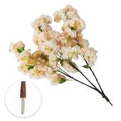 Artificial Hydrangea Bloom Branch — Peach | Interchangeable Branch for ModTree™ Collection Trees