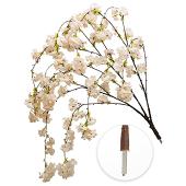 Single Drooping Cherry Blossom Branch - Blush/Light Pink  - Interchangeable Branches for Large Event Trees!
