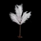 5FT Tall Fake Pampas Grass Tabletop Centerpieces Tree - White