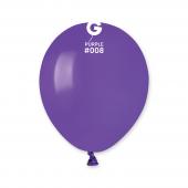 GEMAR Purple 5" Balloon - 100 Pieces