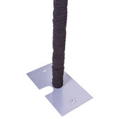 30ft Spandex Pole Cover (for upright 15ft & higher) - Black
