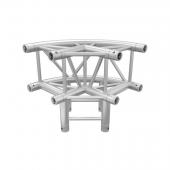 F34 Square Truss Corner - 300F34 3 WAY ROUNDED CORNER