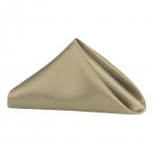 Sleek Satin Napkin 20"x20" - Taupe
