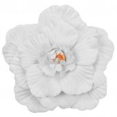 12" Foam Wedding Flower for Wall Decor, Backdrops and More - White