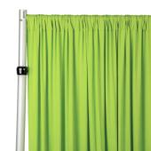 4-Way Stretch Spandex Drape Panel - 14ft Long - Apple Green