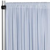 Spandex 4-way Stretch Backdrop Drape Curtain 16ft H x 60" W - Dusty Blue