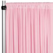 Spandex 4-way Stretch Backdrop Drape Curtain 18ft H x 60" W - Pink