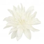 12" Foam Dahlia for Wall Decor, Backdrops and More - Ivory