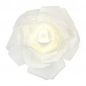 16" Foam LED Rose for Wall Decor, Backdrops and More - Ivory