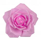 16" Foam LED Rose for Wall Decor, Backdrops and More - Pink