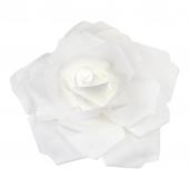 20" Foam LED Rose for Wall Decor, Backdrops and More - White
