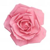 16" Foam Rose for Wall Decor, Backdrops and More - Dusty Rose