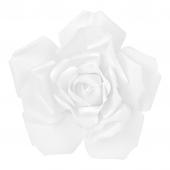 20" Foam Rose for Wall Decor, Backdrops and More - White