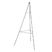 OASIS™ Wire Easel - 54" - 25/Case