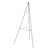 OASIS™ Wire Easel - 60" - 25/Case