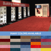 Standard Style Event Carpet - Choose your Size & Color!