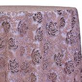 Blush - Sweetheart Lace Overlay by Eastern Mills - Many Size Options