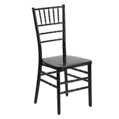 EnvyChair™ Elegant Resin Chiavari Chair - Black