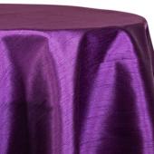 Violet - Shantung Satin “Capri” Tablecloth - Many Size Options