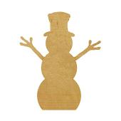 Collapsible Three Ball Wood Snowman - 48" Tall