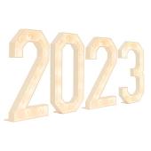 Wood Marquee "2023"