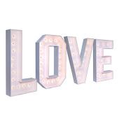 Wood Marquee - BOLD Font - "LOVE" - 4ft Tall