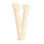 Wood Marquee Letter "V"