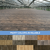 Rolled "Wood Floor" Vinyl - Choose your Color & Size!