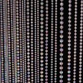 DecoStar™ 6ft Crystal Iridescent Multi Ball Chain Curtain