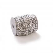 DecoStar™ Metallic Silver Beads - Style#10 - 99ft Roll