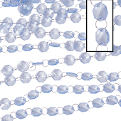 DecoStar™ Sky Blue 30ft. Acrylic Crystal Beaded Garland (CUSTOMER FAVORITE!)