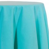 Aqua - Spun Polyester “Feels Like Cotton” Tablecloth - Many Size Options