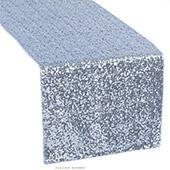 Standard Sequin Table Runner by Eastern Mills - Baby Blue