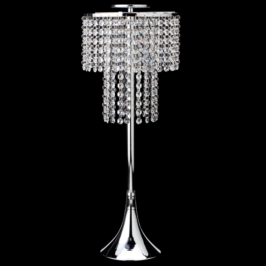Decostar™ Crystal Chandelier Centerpiece Display Table Top 24" 2