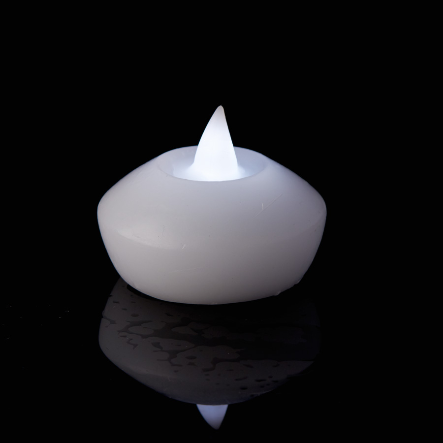 Decostar™ LED Floating Candle 2¼" 12pc White