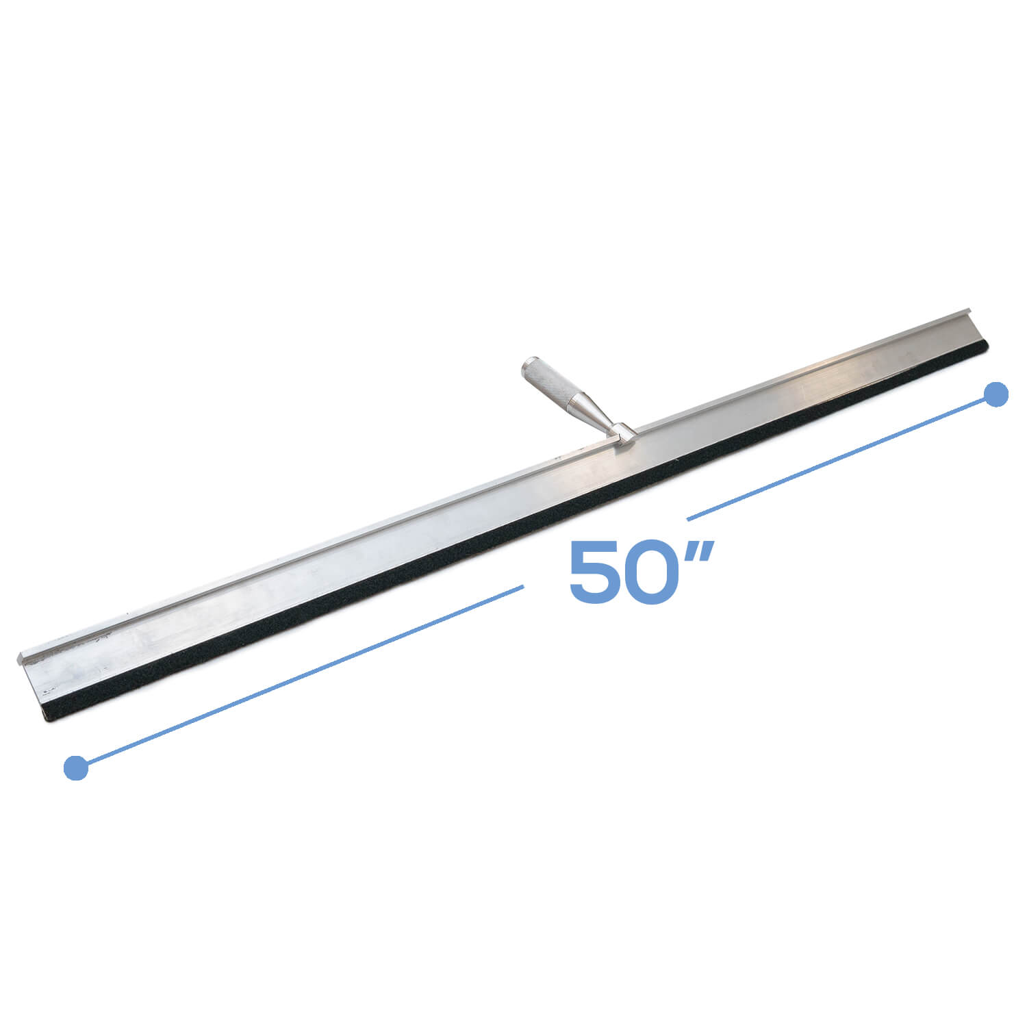 Dance Floor Wrap Pro Aluminum Felt Applicator Squeegee 50"