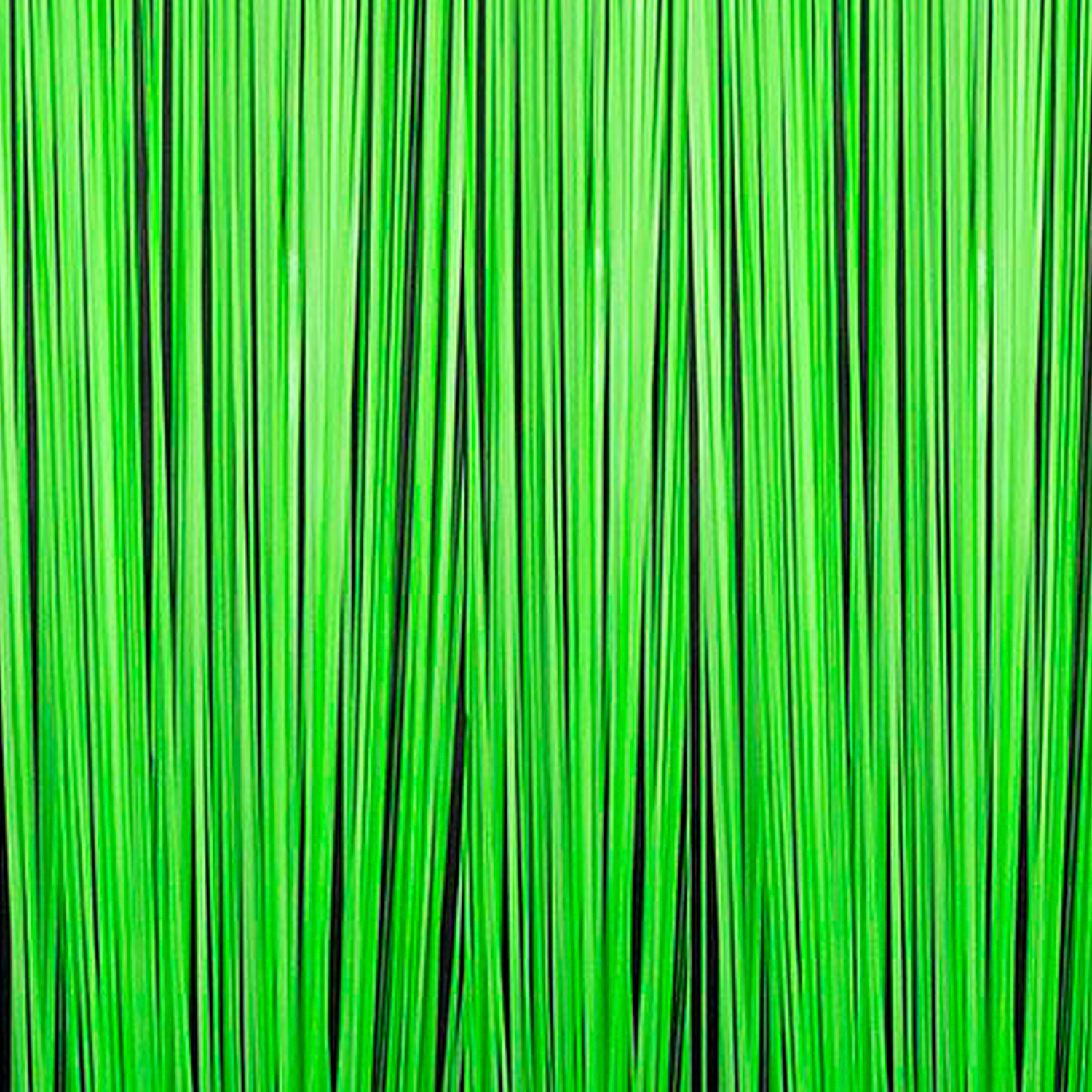 Neon Green Fringe Curtain