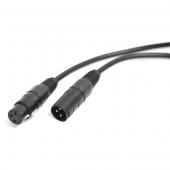 25ft 3-Pin DMX Cable by EddyLight™ - Heavy Duty DMX Cable for Lighting & Audio Use