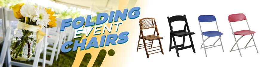 Folding Event Chairs | Buy Folding Chairs | Event Supply