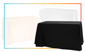 90\" x 108\" Rectangle 200 GSM Polyester Tablecloth