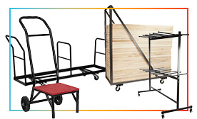 Chair & Table Storage Carts & Parts