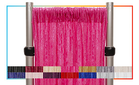 Economy Panne Stretch Velvet