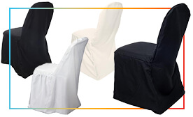 Economy Polyester Chair Covers